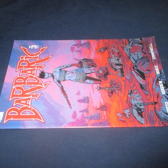 Barbaric #3 (Vault comics, 2022) Josh Hixson Cover B Variant - Picture 3 of 3